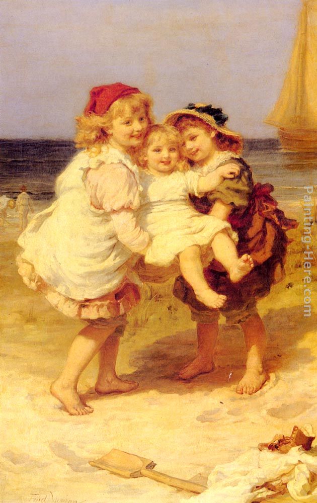 The Danty Chair painting - Frederick Morgan The Danty Chair art painting